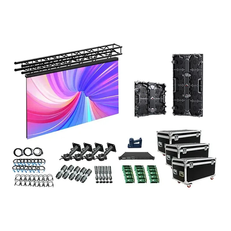 High Performance P2.6 Light Emitting Diode Display Indoor/Outdoor Easy to Install, High Brightness for Stage Rental and Live Residences