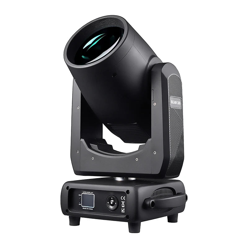 Super Lighting 380W professional party event moving head stage light with dynamic backgammon projection and beam of light effect