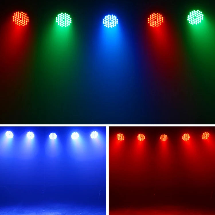 Super Lighting Big Dipper LP001 Party DMX512 Par Lighting 54 * 3W RGBW Voice Control Professional Stage Light Emitting Diode Light